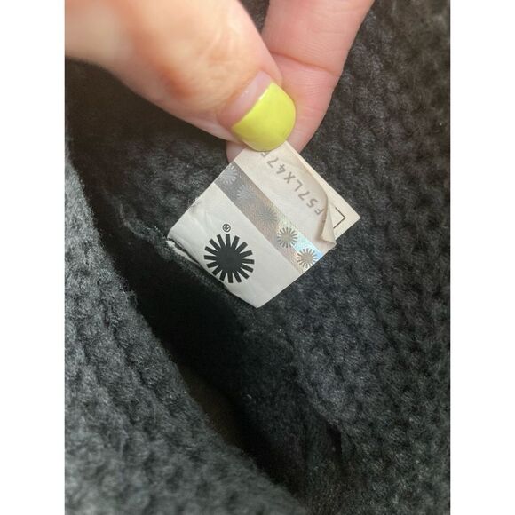 UGG black Purl strap crochet boot - Picture 10 of 12